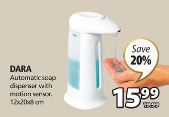 JYSK Dara automatic soap dispenser with motion sensor offer