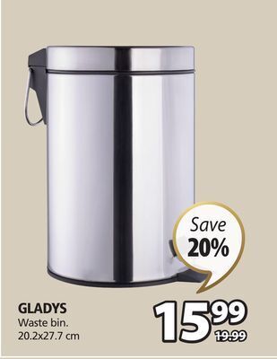 JYSK Gladys waste bin offer