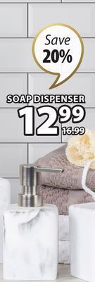JYSK Cora soap dispenser offer