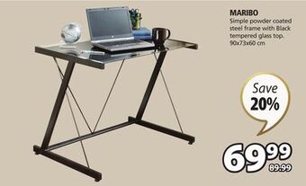 JYSK Maribo desk offer
