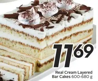 Sobeys Real Cream Layered Bar Cakes offer