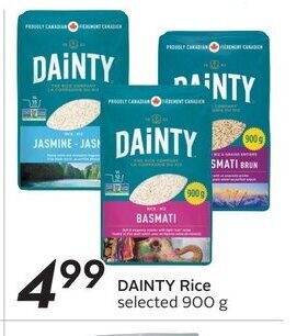 Sobeys Dainty Rice offer