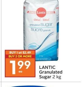 Sobeys Lantic Granulated Sugar offer