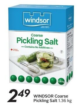 Sobeys Windsor Coarse Pickling Salt offer