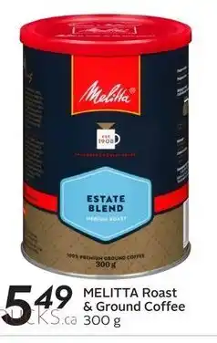 Sobeys Melitta Roast & Ground Coffee offer