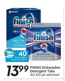 Sobeys Finish Dishwasher Detergent Tabs offer