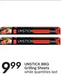 Sobeys Unstick BBQ Grilling Sheets offer