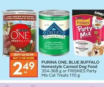 Sobeys Purina One, Blue Buffalo offer