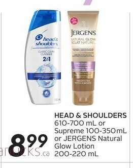 Sobeys Head & Shoulders offer