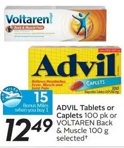 Sobeys Advil Tablets or Caplets offer