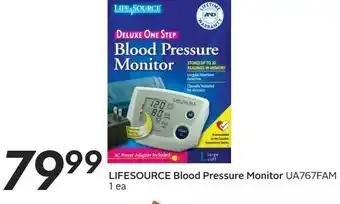 Sobeys Lifesource Blood Pressure Monitor offer