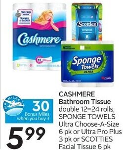 Sobeys Cashmere Bathroom Tissue offer