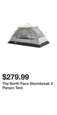 Sport Chek The north face stormbreak 2 person tent offer