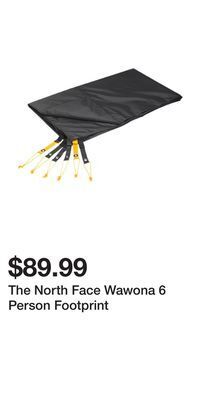 Sport Chek The north face wawona 6 person footprint offer