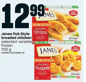 Loblaws Janes pub style breaded chicken offer