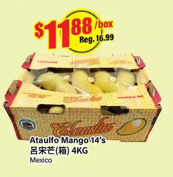 Btrust Supermarket Ataulfo mango offer