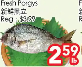 Superking Supermarket Fresh porgys offer