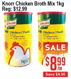 Skyland Foodmart Knorr chicken broth mix offer