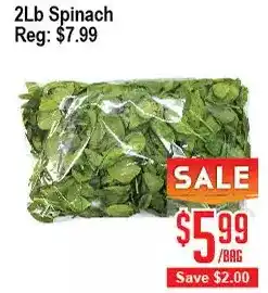 Skyland Foodmart Spinach offer