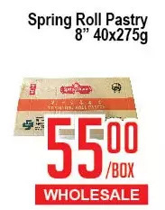 Skyland Foodmart Spring roll pastry offer