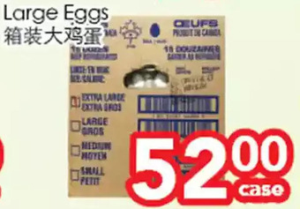 Superking Supermarket Large eggs offer