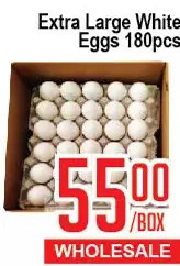 Skyland Foodmart Extra large white eggs offer