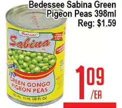 Skyland Foodmart Bedessee sabina green pigeon peas offer