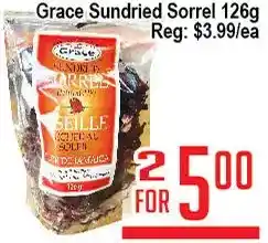 Skyland Foodmart Grace sundried sorrel offer