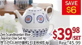 Galleria Supermarket Zen scandinavian blue 2 offer