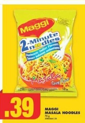 No Frills MAGGI MASALA NOODLES 70 g offer