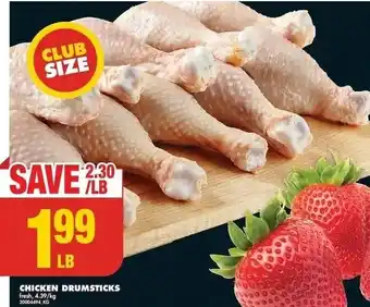No Frills CHICKEN DRUMSTICKS fresh, offer