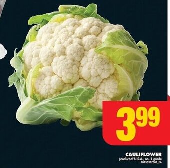 No Frills CAULIFLOWER offer