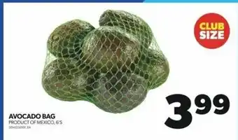 Real Canadian Superstore AVOCADO BAG 6'S 20142232001 offer