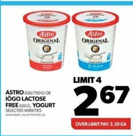Real Canadian Superstore ASTRO 650/750 G offer
