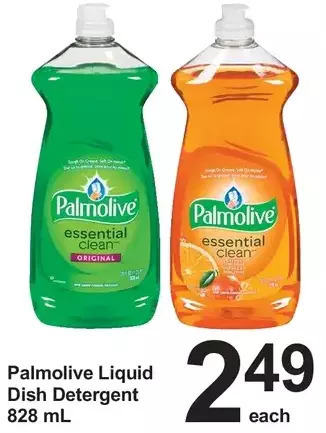 Pharmasave Palmolive liquid dish detergent offer