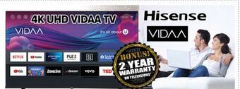 2001 Audio Video Hisense 50 4k uhd vidaa tv offer