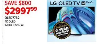 2001 Audio Video Lg oled tv offer