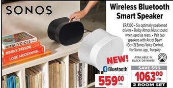 2001 Audio Video Sonos wireless bluetooth smart speaker offer