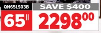 2001 Audio Video Samsung 65 qled frame tv offer