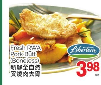 T&T Supermarket Fresh rwa pork butt offer