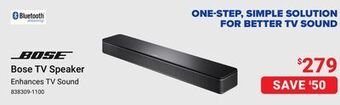 Visions Electronics Bose tv speaker offer