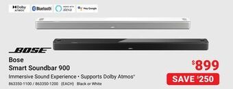 Visions Electronics Bose smart soundbar offer