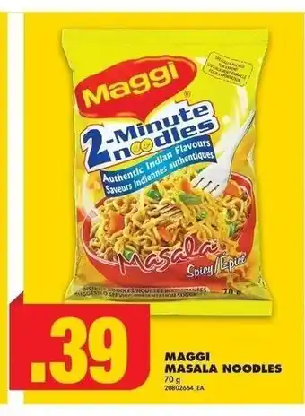 No Frills MAGGI MASALA NOODLES 20802664 EA offer