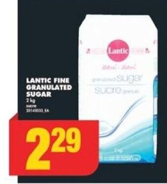 No Frills LANTIC FINE GRANULATED SUGAR 2 kg offer