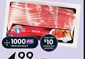 Sobeys OLYMEL Bacon 375 g offer