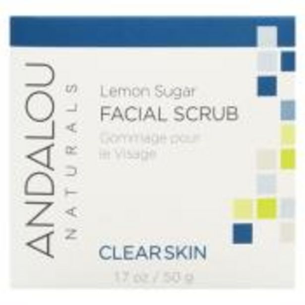 Calgary Co-op Andalou naturals lemon scrub offer