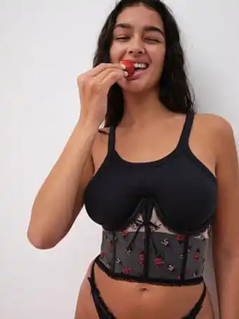 Victoria's Secret Rosie bow corset top offer