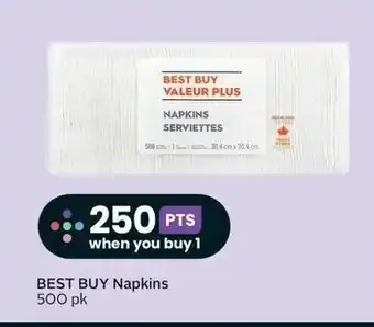 Sobeys BEST BUY Napkins 500 pk offer