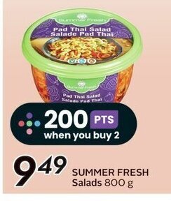 Sobeys SUMMER FRESH Salads 800 g offer