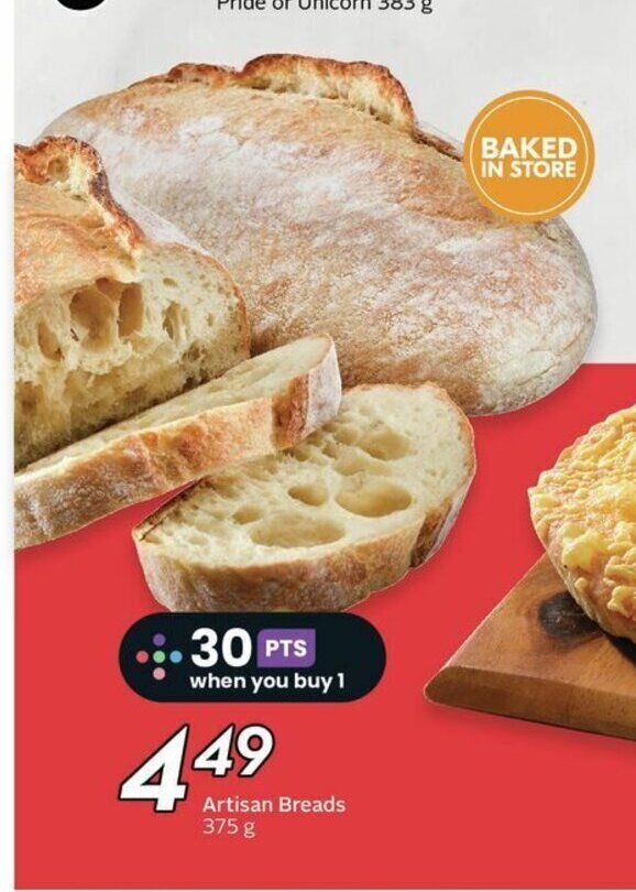 Sobeys Artisan Breads 375 g offer